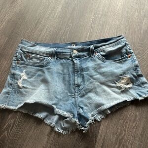 7 for All Mankind Denim Shorts